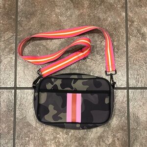 Camouflage crossbody purse